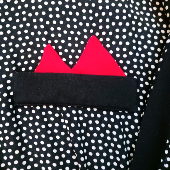 80s Joan Martin dress size 4 polkadot - Picture 2 of 7